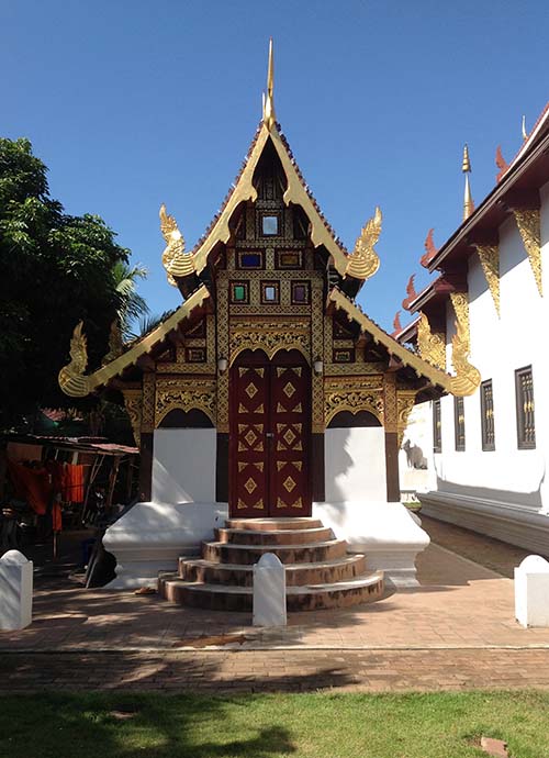 The ubosot of the Wat Duang Di