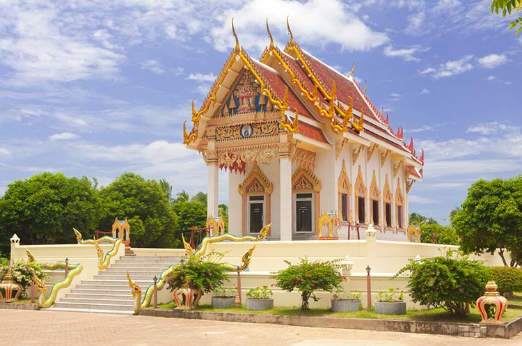 Wat Khunaram at Koh Samui