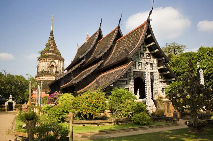 Wat Lok Molee temple in Chiang Mai