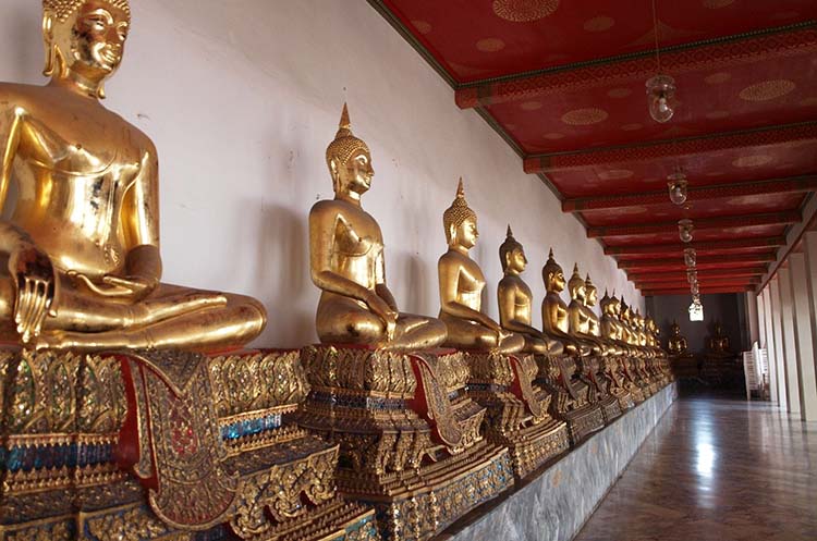Images of the Buddha in the gallery