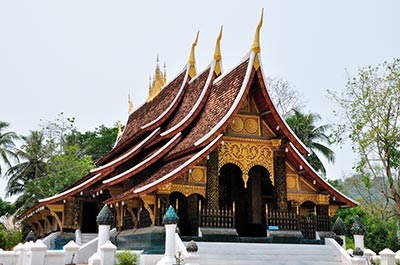 Wat Xieng Thong temple in Luang Prabang