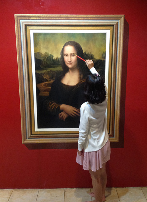 Painting the Mona Lisa