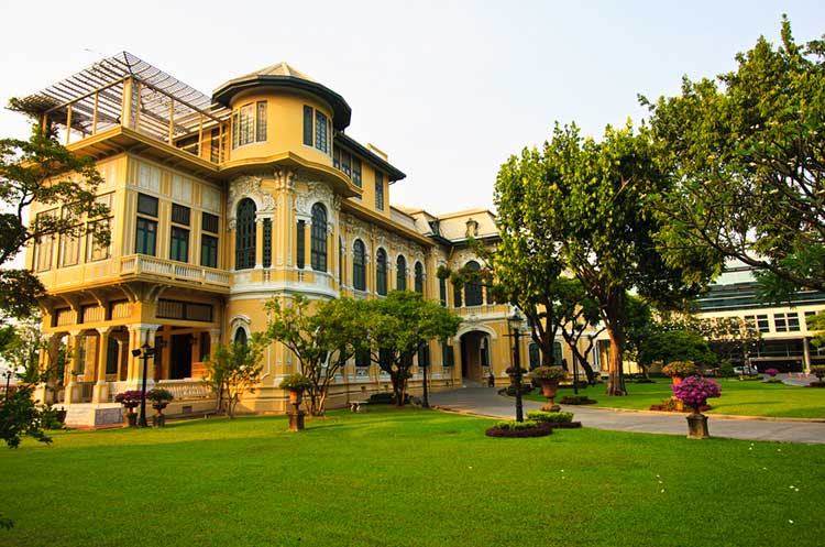 The main mansion of Bang Khun Phrom Palace in Bangkok