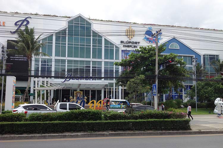 Blúport shopping mall in Hua Hin