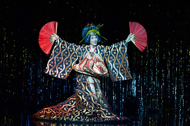 Chinese act at Calypso Cabaret