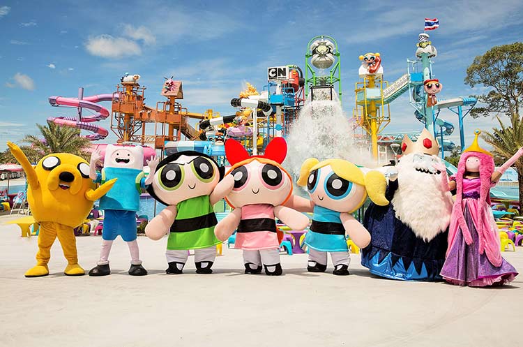 Cartoon Network Amazone Water Park Pattaya - Discounted ticket price
