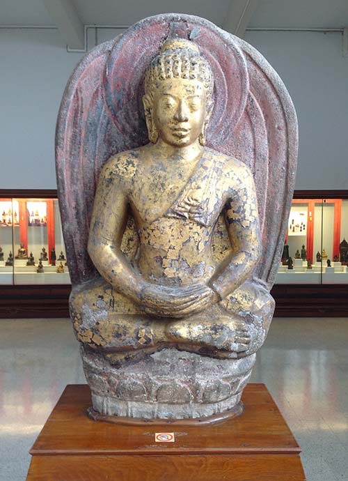 Ancient Dvaravati style Buddha image