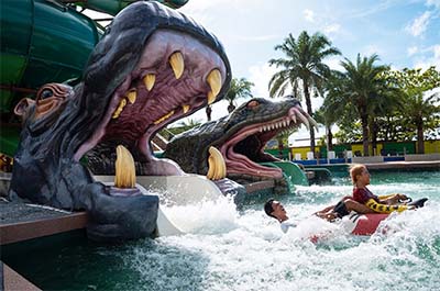 Jungle Stampede water ride