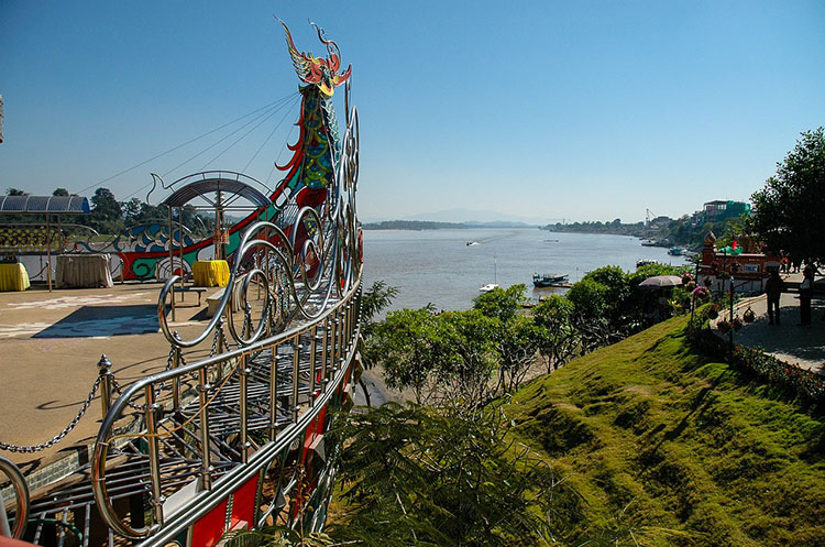 The treasure ship at the Golden Triangle Park