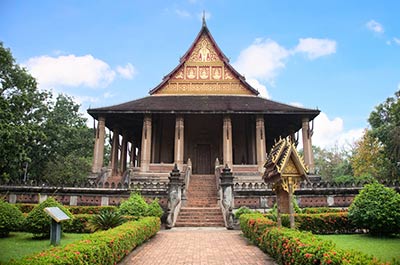 Haw Phra Kaew temple in Vientiane