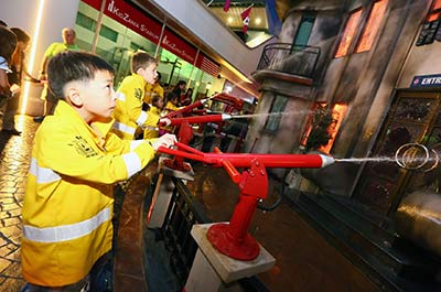 Fun activities for children at Kidzania
