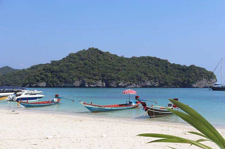 One of Koh Samui’s beautiful beaches