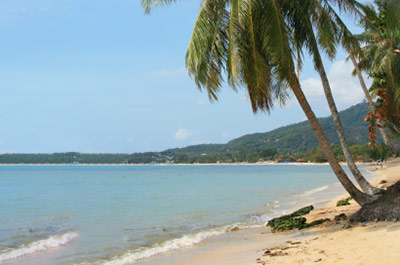 Tropical beach at Koh Samui