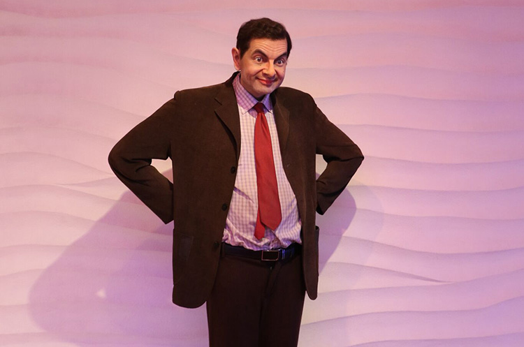 Mister Bean at Louis Tussaud’s Wax Museum in Pattaya