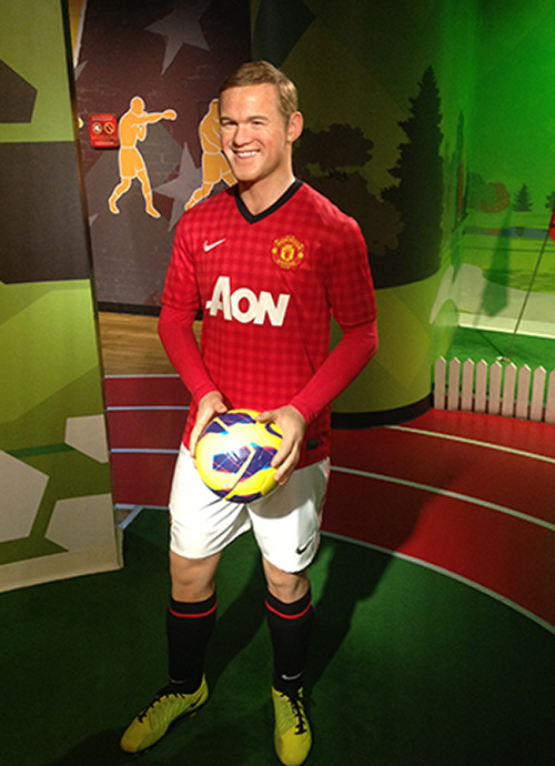 Footballer Wayne Rooney