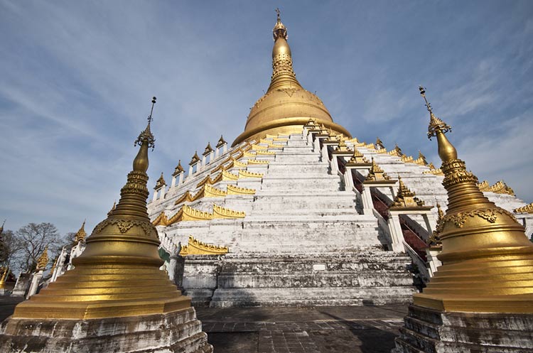 The Mahazedi pagoda in Bago