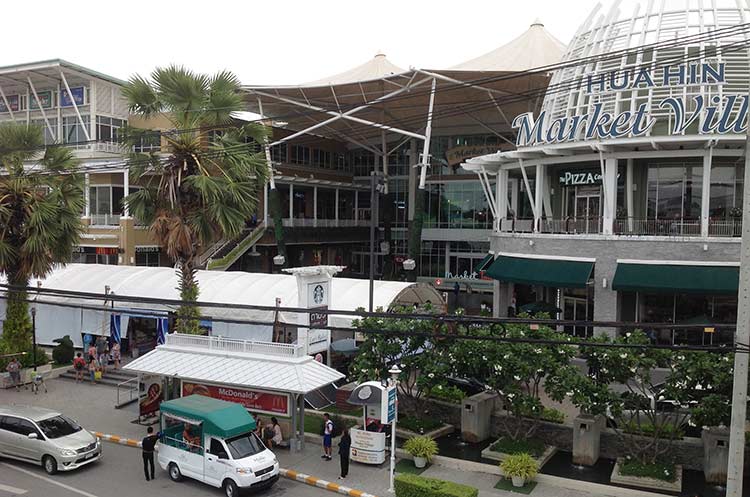 Market Village shopping mall in Hua Hin