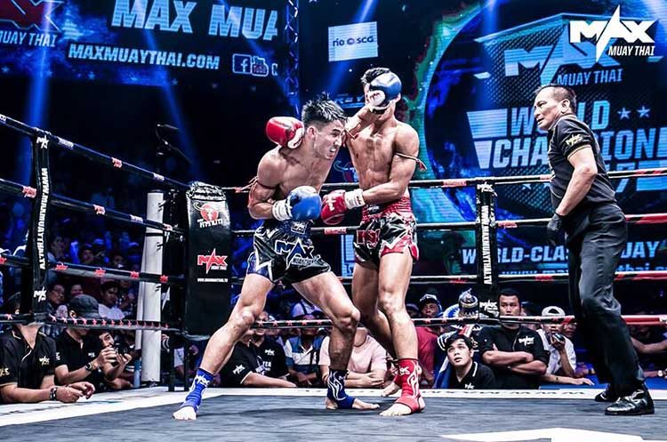 MAX Muay Thai fighters in action