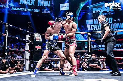 MAX Muay Thai fighters in action