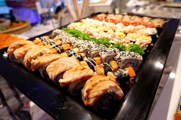 Sushi assortment