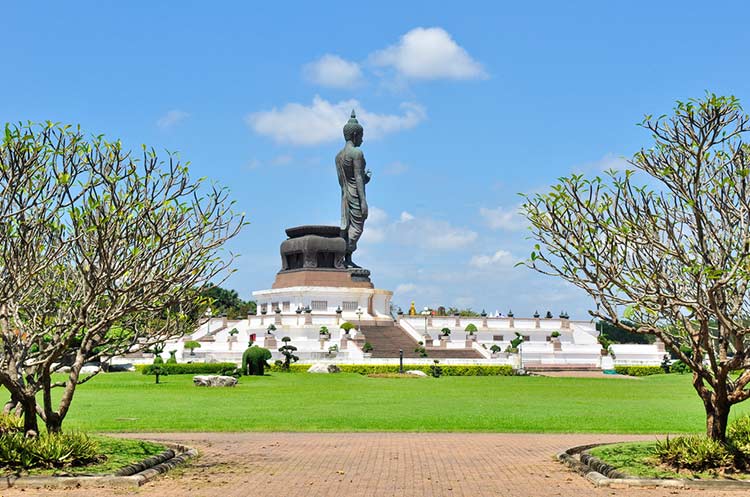 Phutthamonthon Buddhist park in Nakhon Pathom