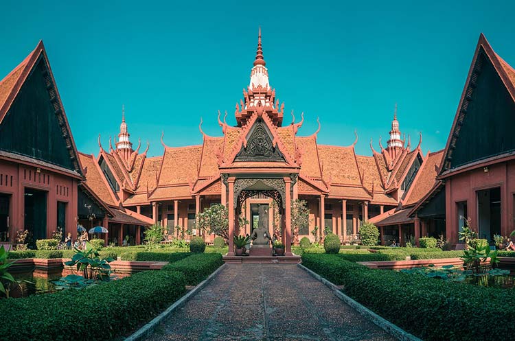 The National Museum of Cambodia in Phnom Penh