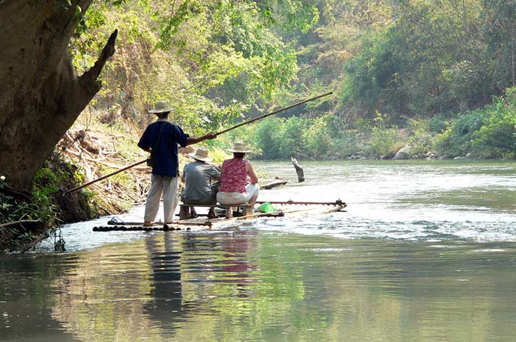 Rafting in North Thailand