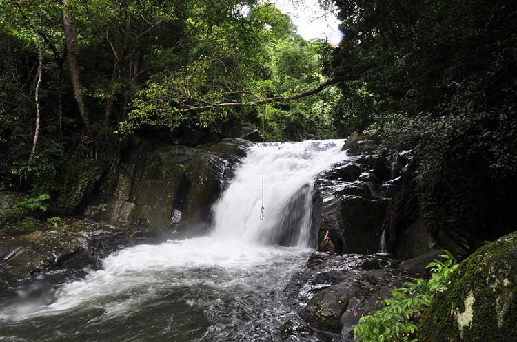 Pala-U waterfall in Kaeng Krachan National Park near Hua Hin