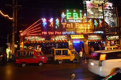 Bangla Road, the center of nightlife in Patong