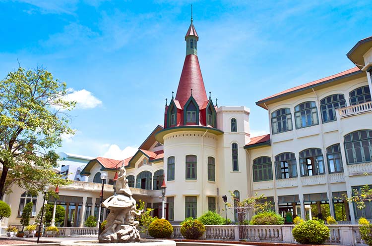 European style Phayathai Palace in Bangkok