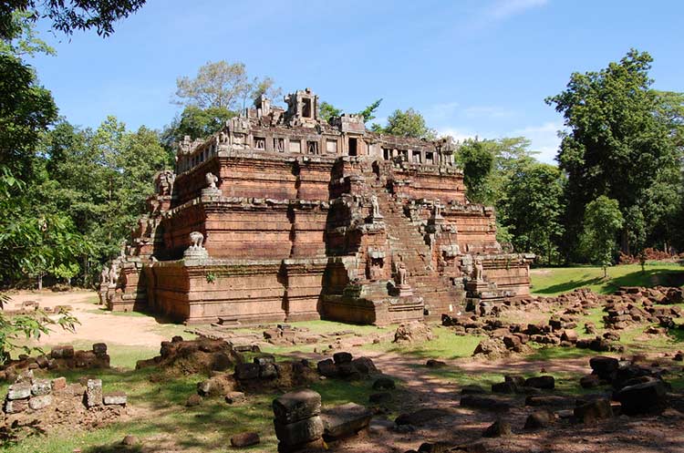 The King’s temple in the Royal palace enclosure