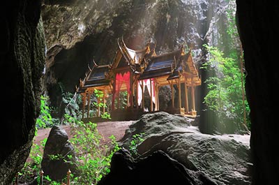 The Kuha Karuhas pavilion in Phraya Nakhon cave