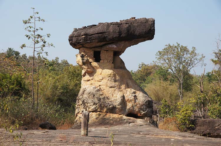 Hor Nong Usa rock in Phu Phra Bat Historical Park