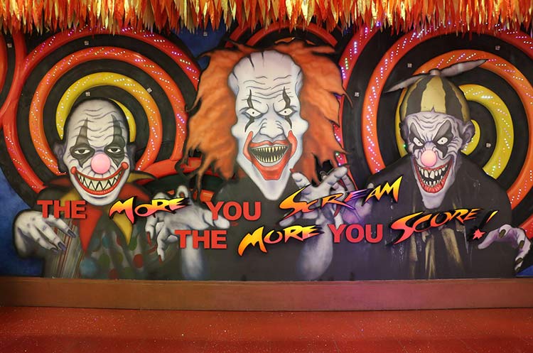 Crazy clowns and creepy characters at Ripley’s Scream in the Dark