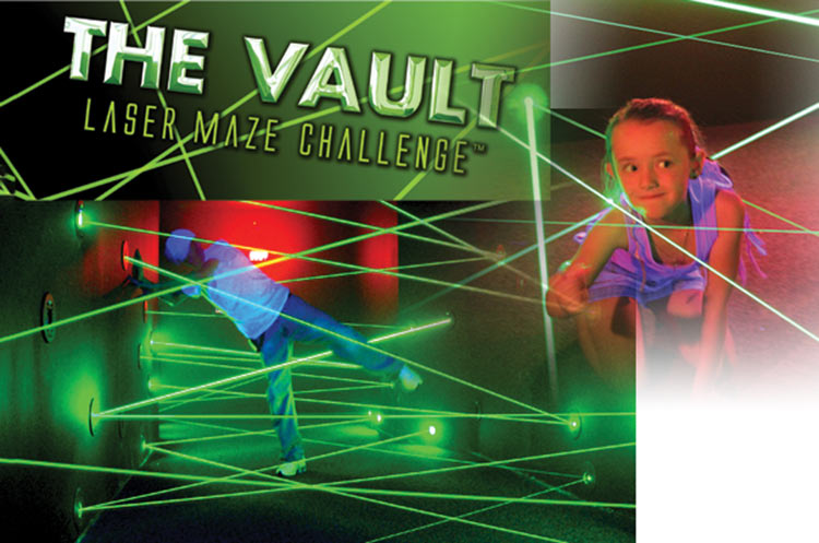Ripley’s The Vault Laser Maze Challenge