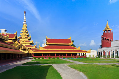The Mandalay Royal palace