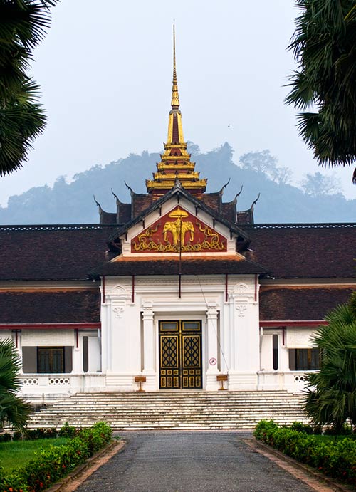 The former Royal Palace in Luang Prabang