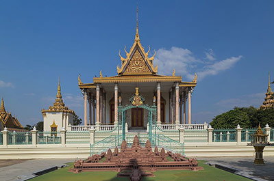 The Silver Pagoda in Phnom Penh