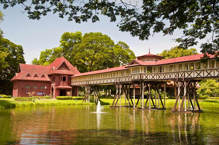 One of the buildings of Sanam Chandra Palace in Nakhon Pathom