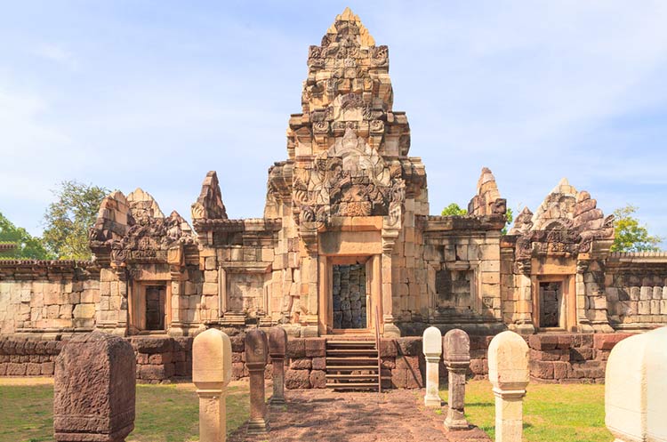 Sdok Kok Thom Khmer temple in Sa Kaeo