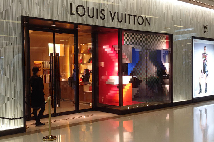 Louis Vuitton store in Siam Paragon Shopping Mall
