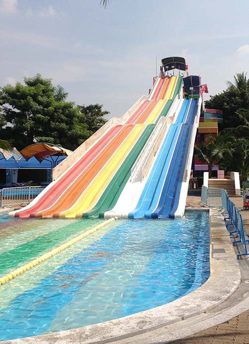 The 23 meter high Speed Slide