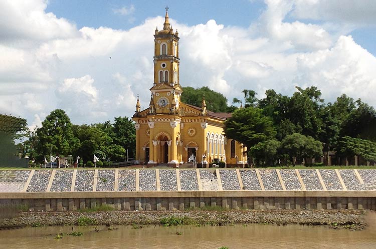 St. Joseph’s Church on the river banks in Ayutthaya