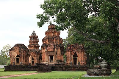 Ancient Khmer sanctuary in Surin