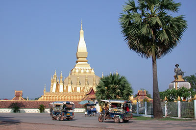 Pha That Luang in Vientiane