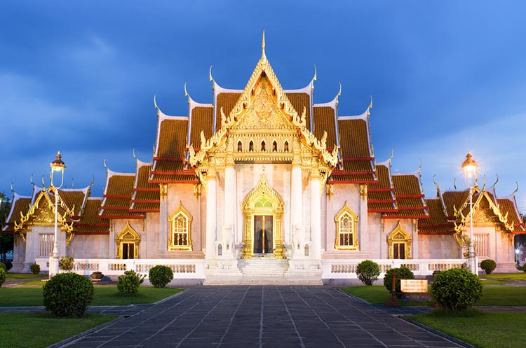 Wat Benchamabophit, “The Marble temple”