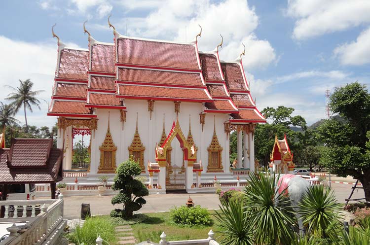 Phuket’s best known temple, Wat Chalong