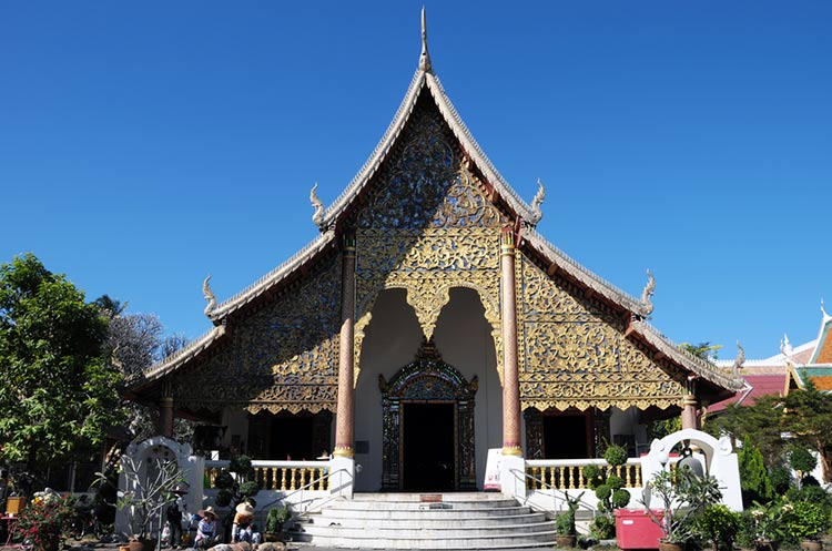 The large viharn of the Wat Chiang Man