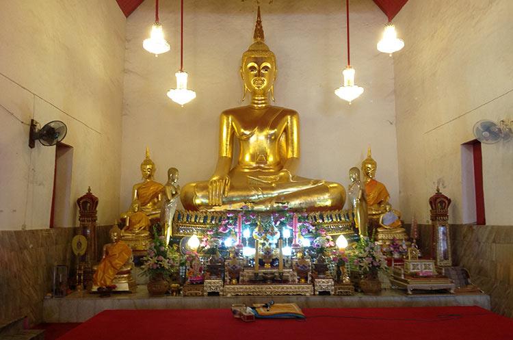 Buddha in the ubosot