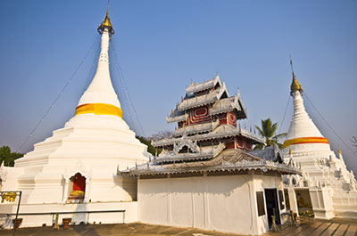 Wat Phra That Doi Kong Mu, Burmese temple in Mae Hong Son